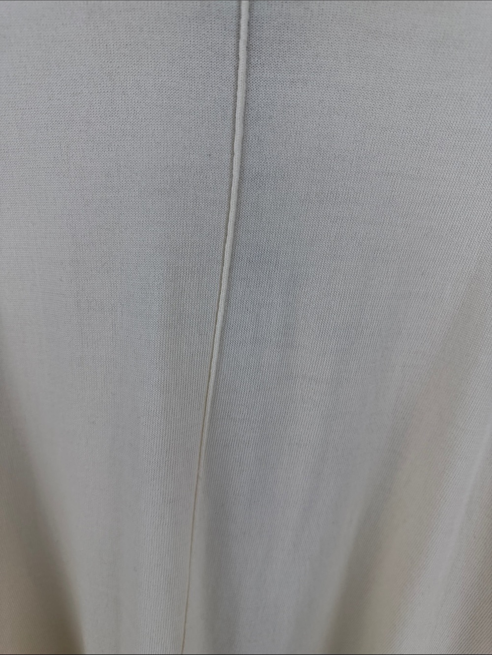 Banana Republic 100% Extra Fine Merino Wool Mock Neck Sweater XXL Ivory - Picture 5 of 7